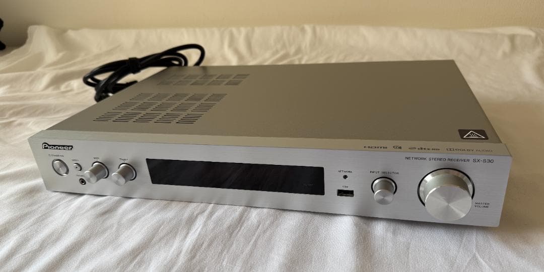 パイオニア ネットワークステレオレシーバー アンプ SX-S30(S)