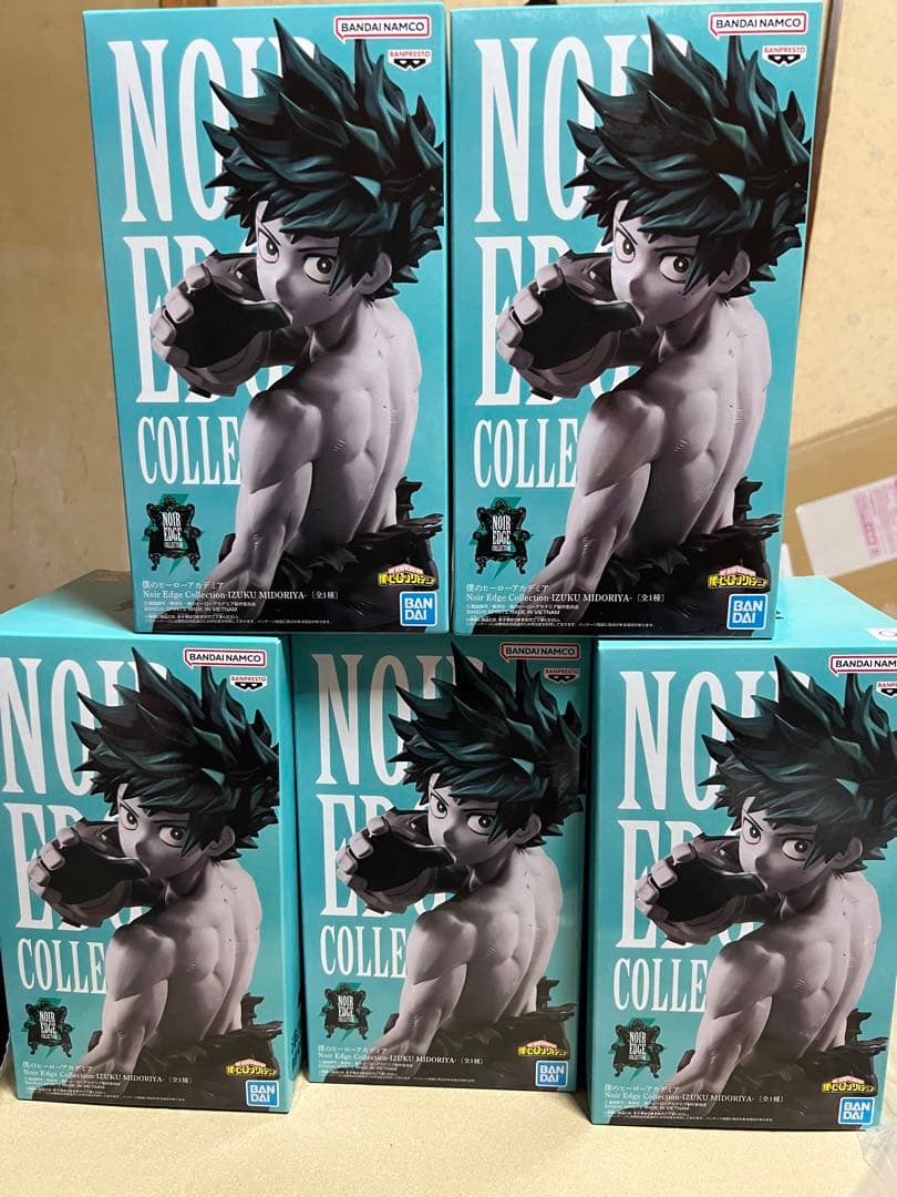 ヒロアカ デク フィギュア Noir Edge Collection 5点セット - メルカリ