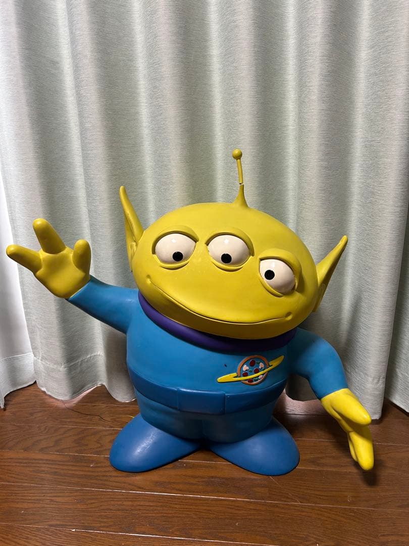 トイストーリー　エイリアン ビックフィギュア 希少 ウー」と声をあげそうな表情が可愛い！『トイ・ストーリー』エイリアン