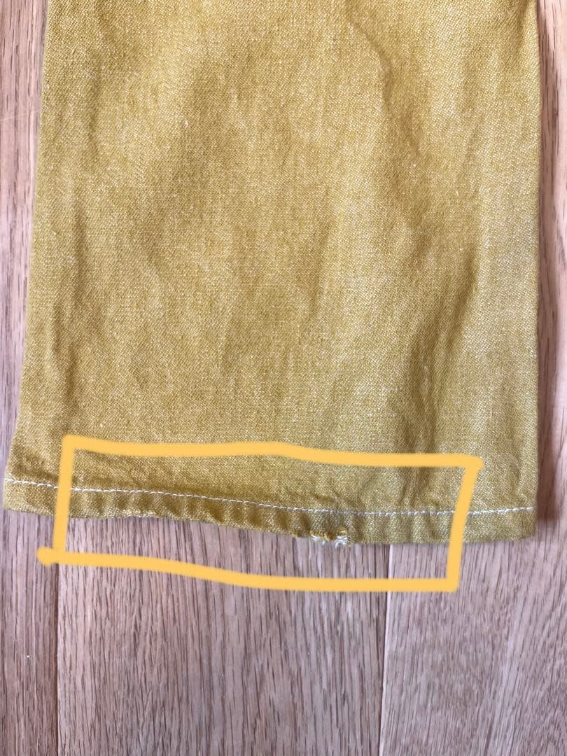 misha&puff フレアデニム イエロー 4yサイズの通販はau PAY マーケット