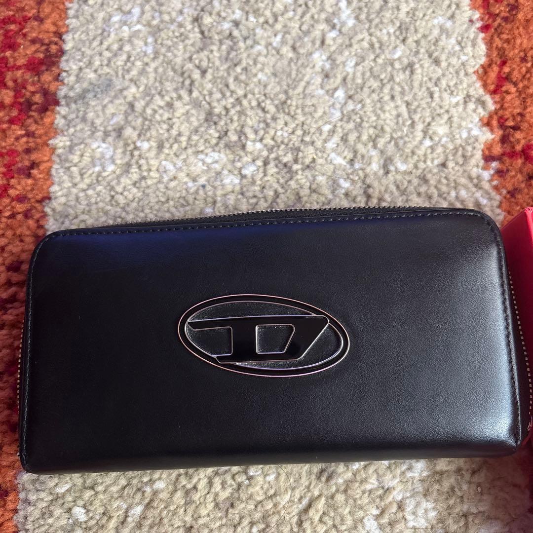 DIESEL ブラック 長財布　正規品