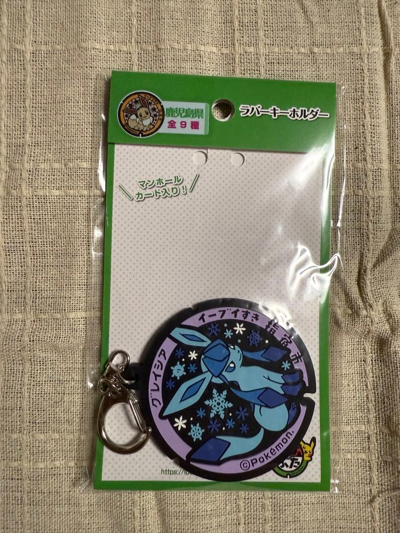 ポケふた ポケモンマンホール ラバーキーホルダー ブイズコンプリート