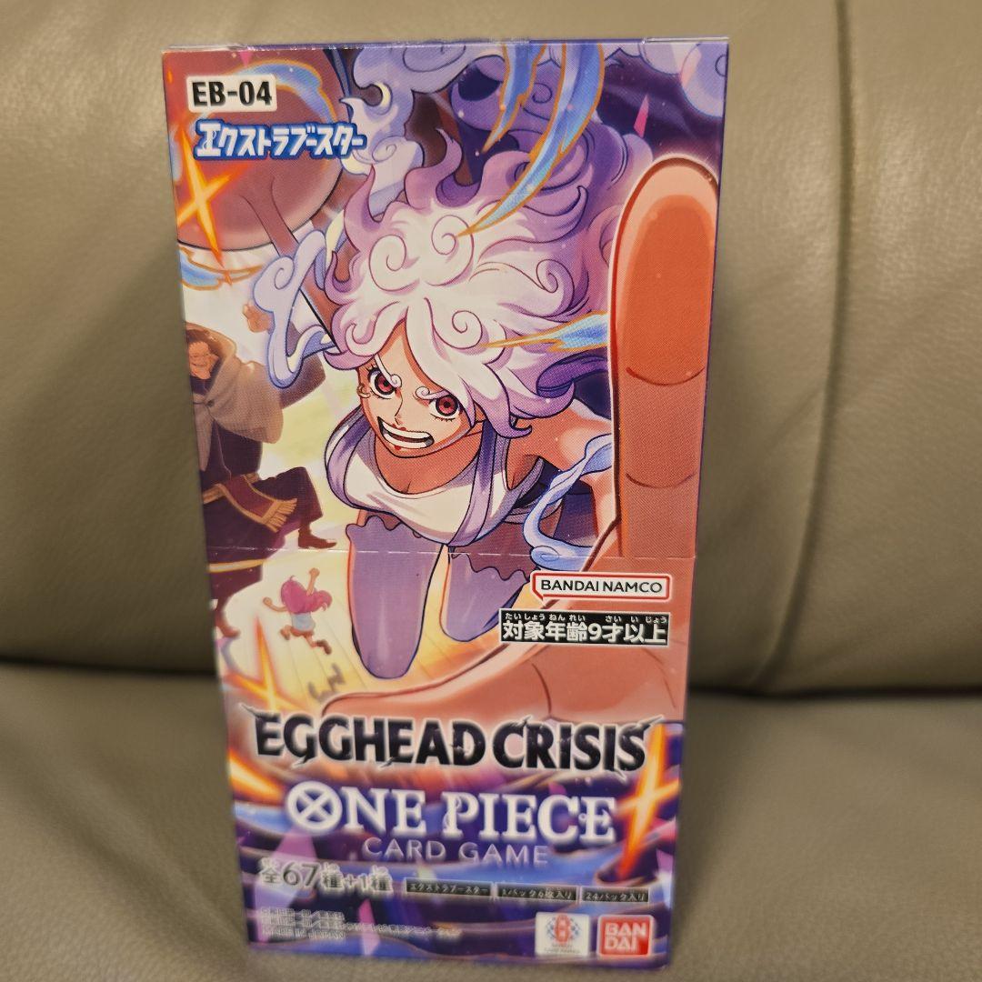 正規品】ワンピースカード EGGHEAD CRISIS BOX テープカット - メルカリ