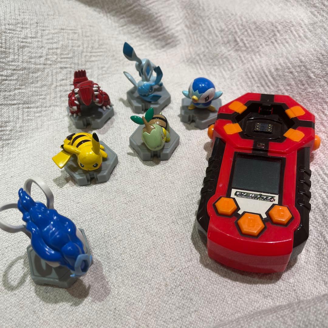 ポケモンモンコレプラス 非売品激レア色違いフィギュアスイクン 他5個