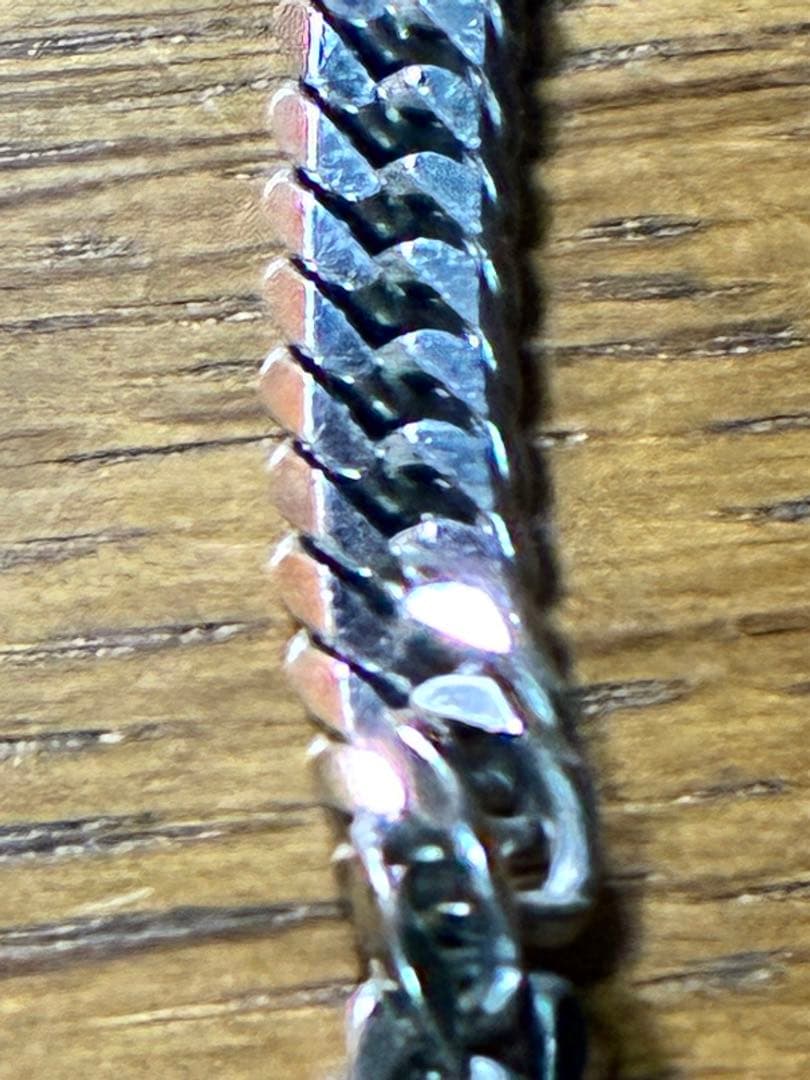 【美品】プラチナ pt850 喜平ネックレス 6面 ダブル 造幣局検定刻印マーク