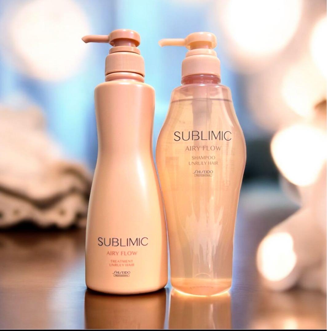 エアリーフローシャンプー・トリートメント・アクアインテンシブシャンプー（詰替用） 資生堂サブリミック アクアインテンシブシャンプー 450mL詰替用 2個