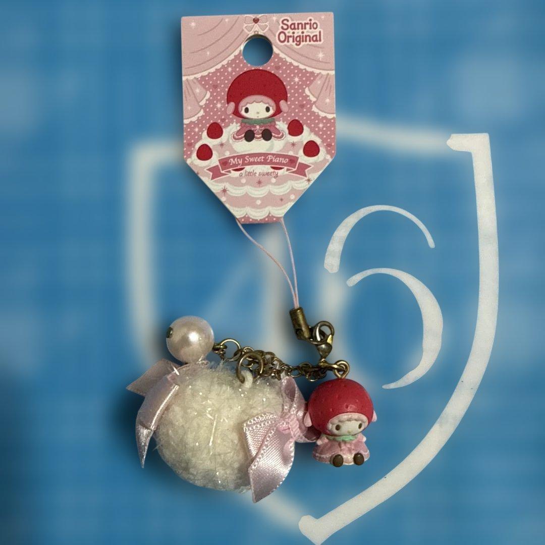 マイスウィートピアノ いちご ストラップ サンリオ