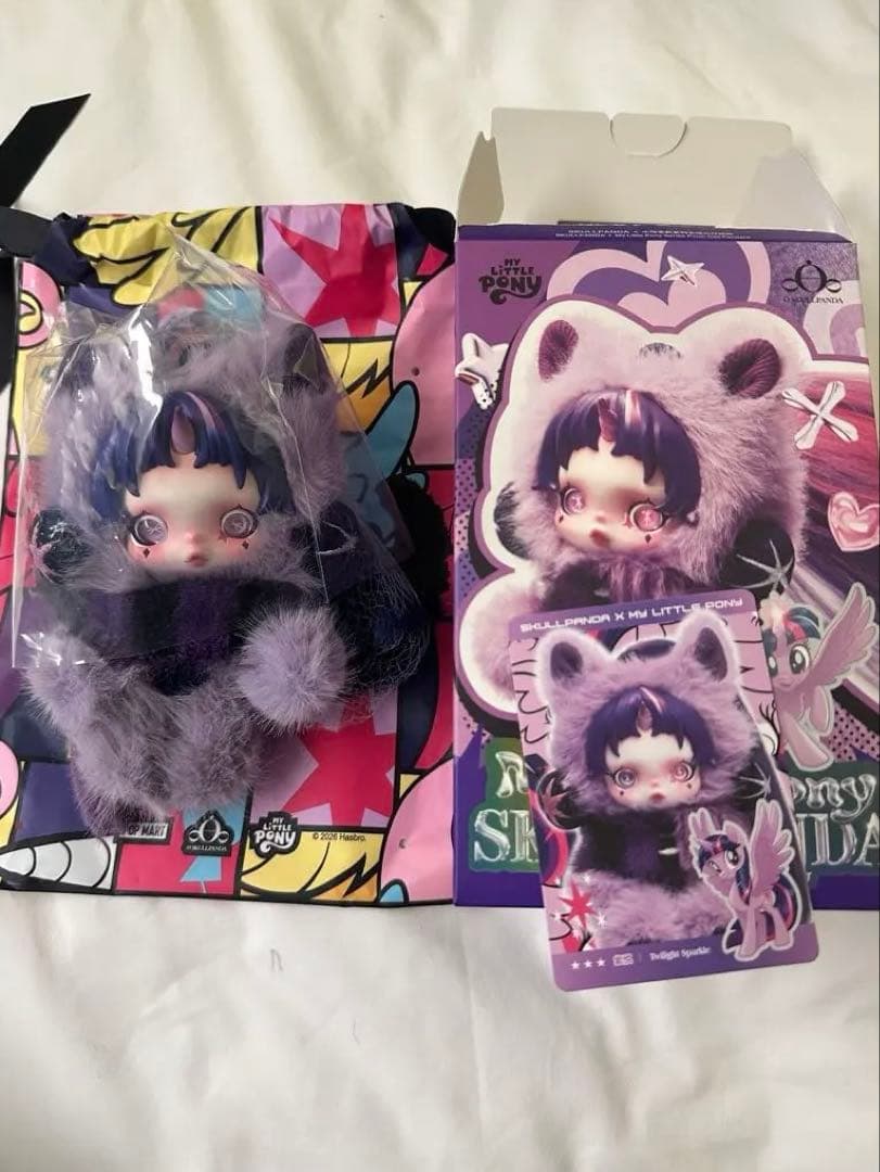 SKULLPANDA×My little pony ぬいぐるみペンダント - メルカリ