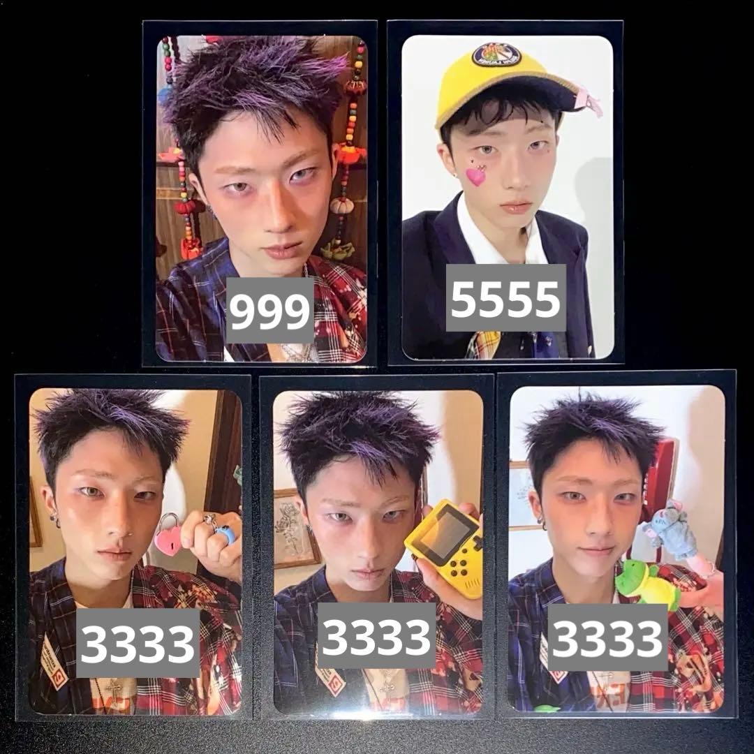 P1Harmony ジウン トレカ セット EX US