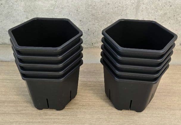 HexaPot （ヘキサポット）5号 サイズ 10個セットスリット鉢 - メルカリ