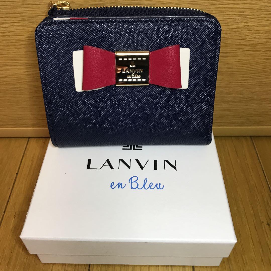 ディズニー LANVIN en Bleu マリーちゃん 財布 ウォレット - メルカリ