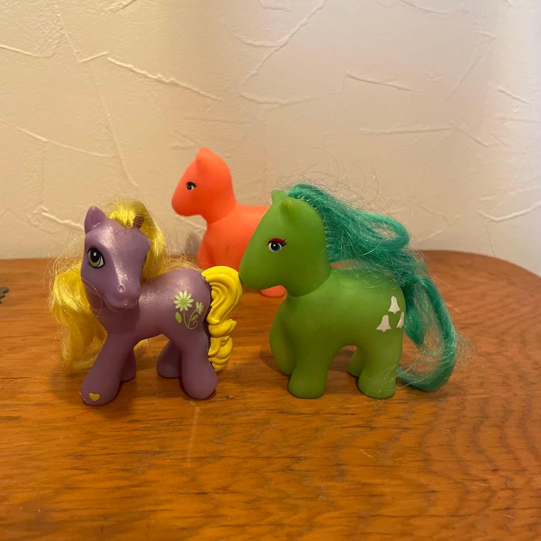 2個+1】80's ヴィンテージ マイリトルポニー アメトイ オマケ付き