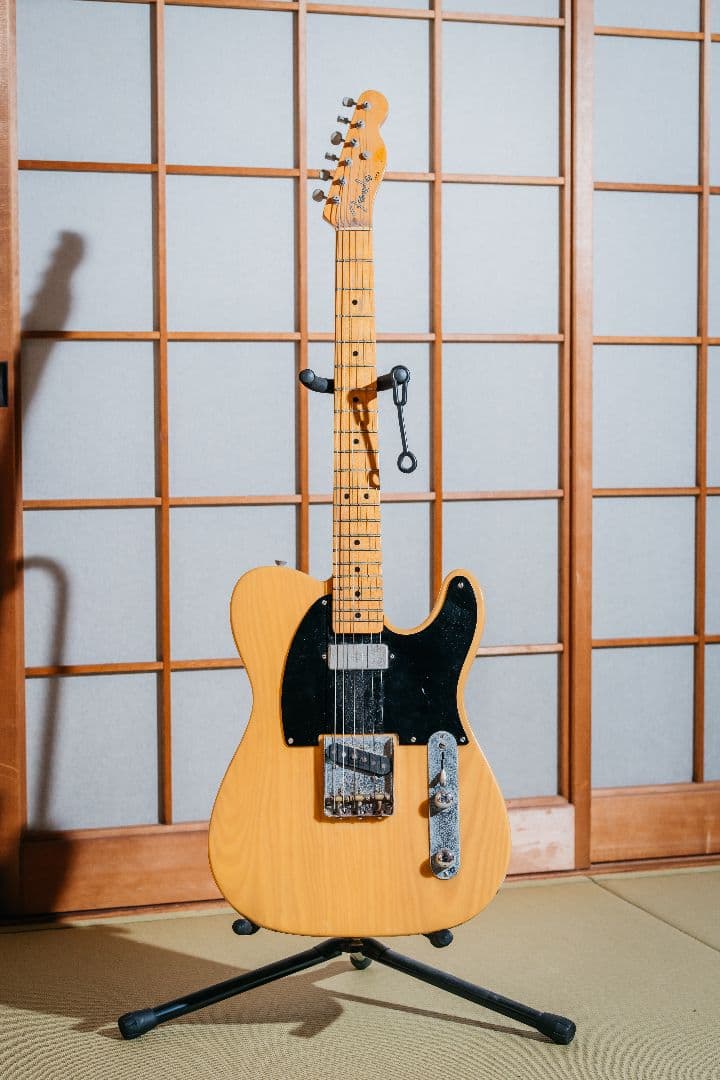 1991製 Fender USA テレキャスター AmericanVintage 1991 Fender American Standard Telecaster in Black | Cream City Music