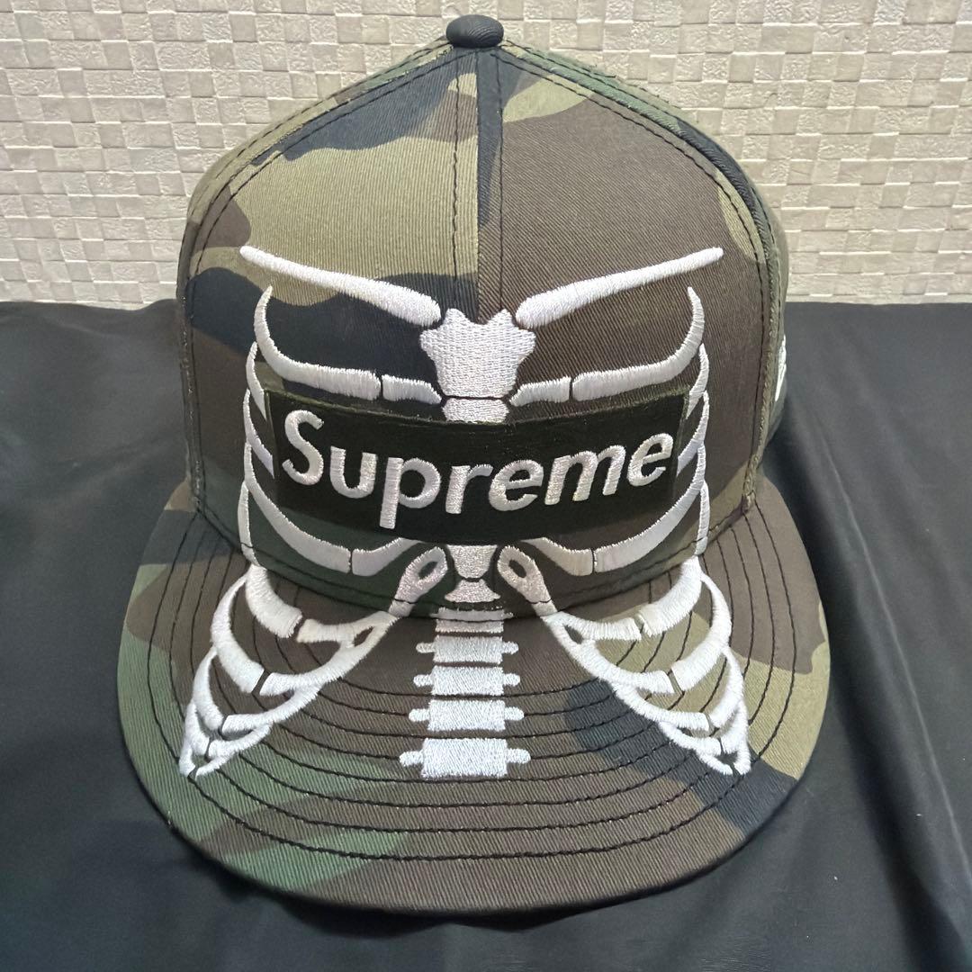 Supreme 59FIFTYスケルトンキャップ