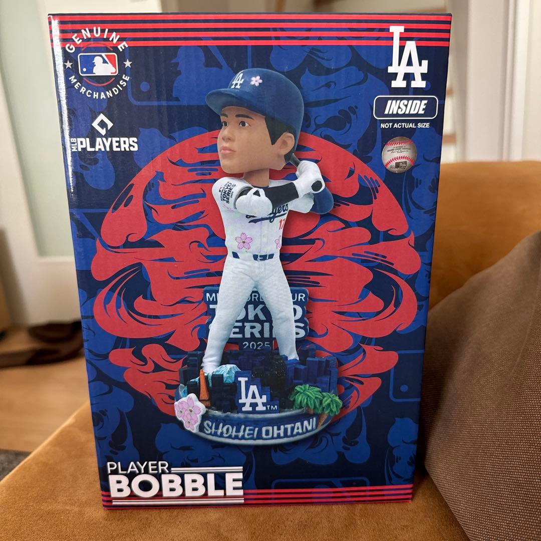 村上隆×大谷翔平　東京シリーズ2025 MLB LA ドジャースボブルヘッド限定 Amazon.co.jp: [FOCO]限定3,117個 大谷翔平 村上隆 コラボ