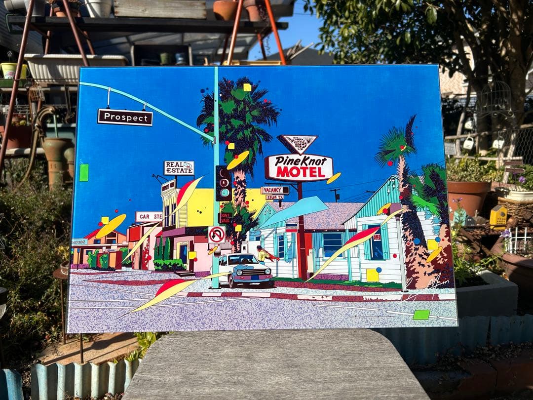 鈴木英人ガラスアートピクチャー