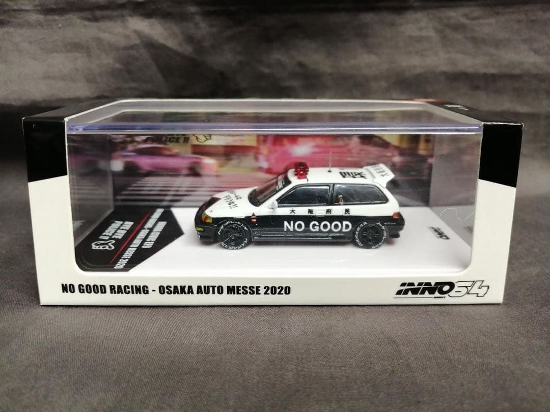 イノモデル 1/64 ホンダ シビック EF9 ノーグッドレーシング 環状線