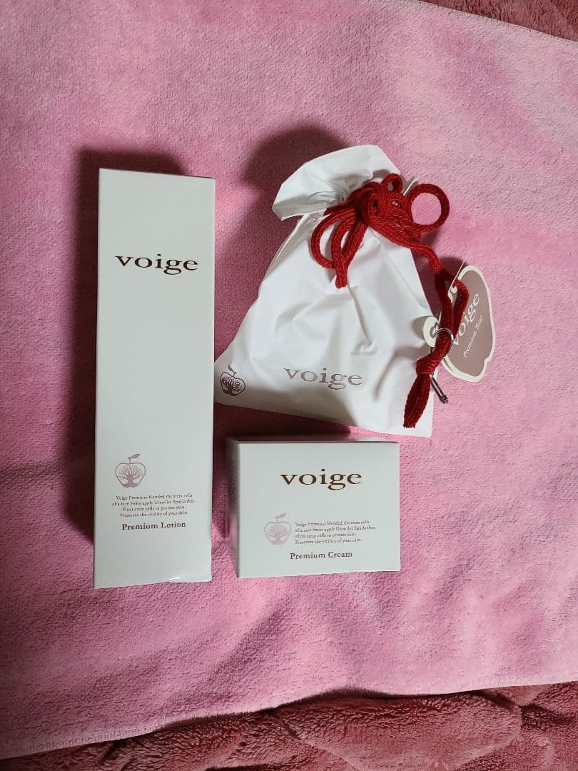 voige Premium Lotion & Cream セット巾着袋付き