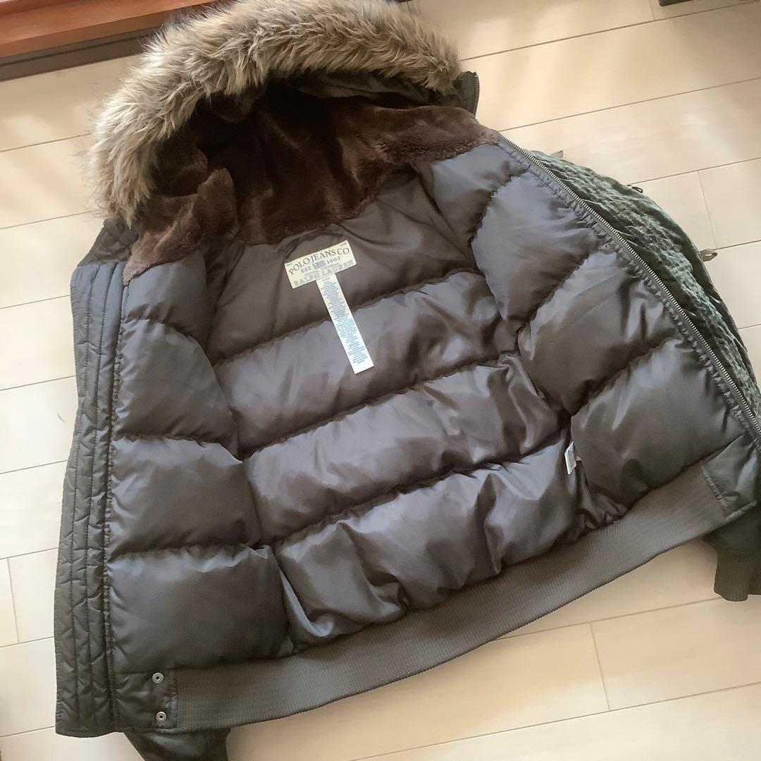 POLO JEANS N-2B ポロ ジーンズ フライト ダウンジャケット S - メルカリ