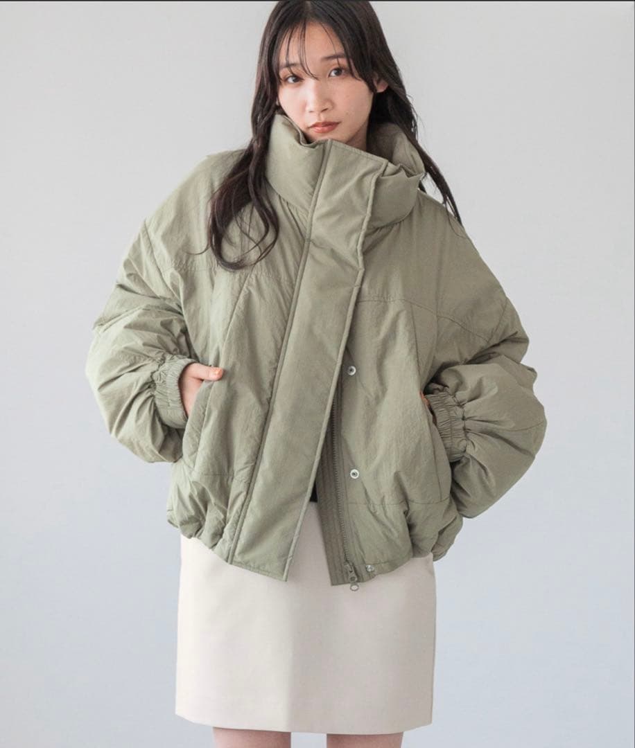 ローリーズファーム　モンスターショートコート　グリーン　カーキ 楽天市場】【SALE／20%OFF】【撥水加工あり】ボリュームモンスター