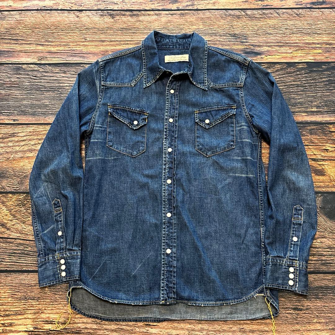 トップス REMI RELIEF / denim western shirts