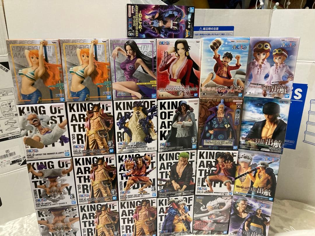 ワンピース フィギュア KING OF ARTIST 等25点