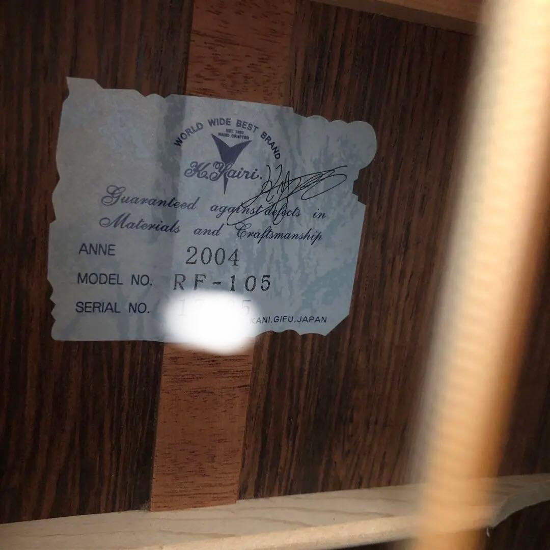 kヤイリ RF-105 アコースティックギター - メルカリ