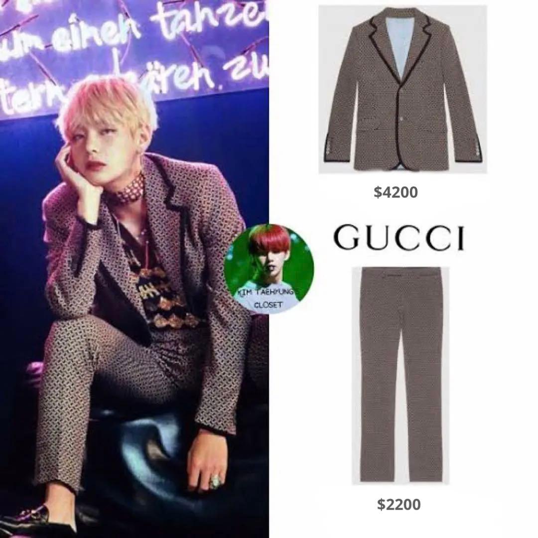 GUCCI セットアップ BTS テテ着用 - メルカリ