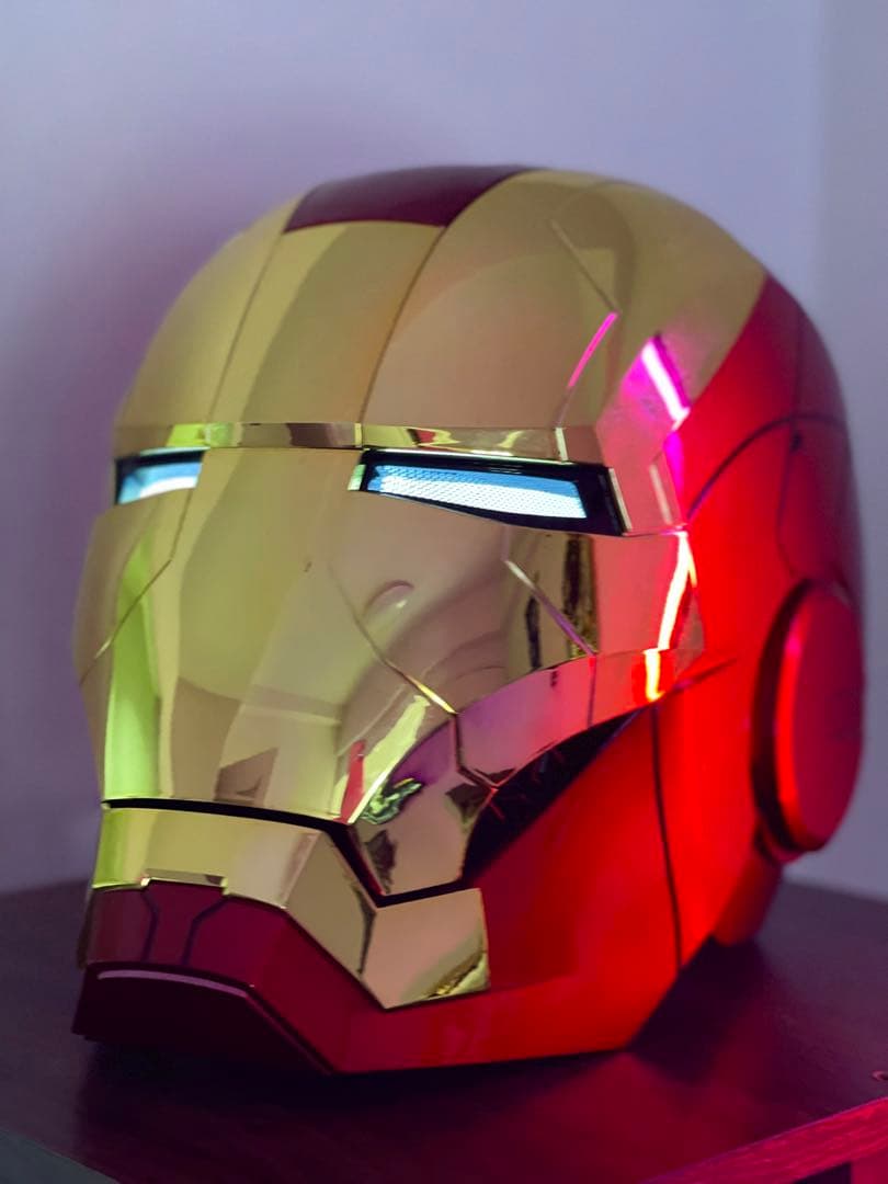 アイアンマンヘルメット LEDライト付き