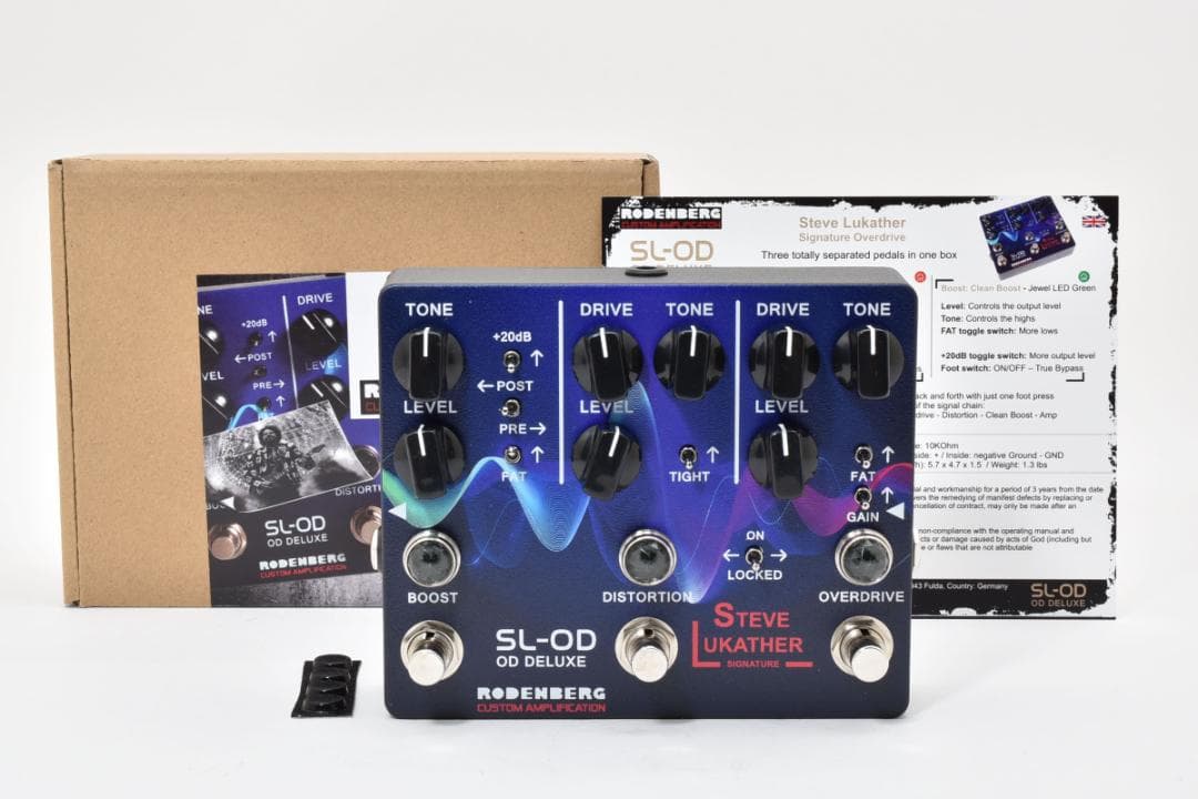 新品 未使用 RODENBERG SL-OD Overdrive DELUXE Rodenberg SL-OD Deluxe Steve Lukather Signature - What To Know