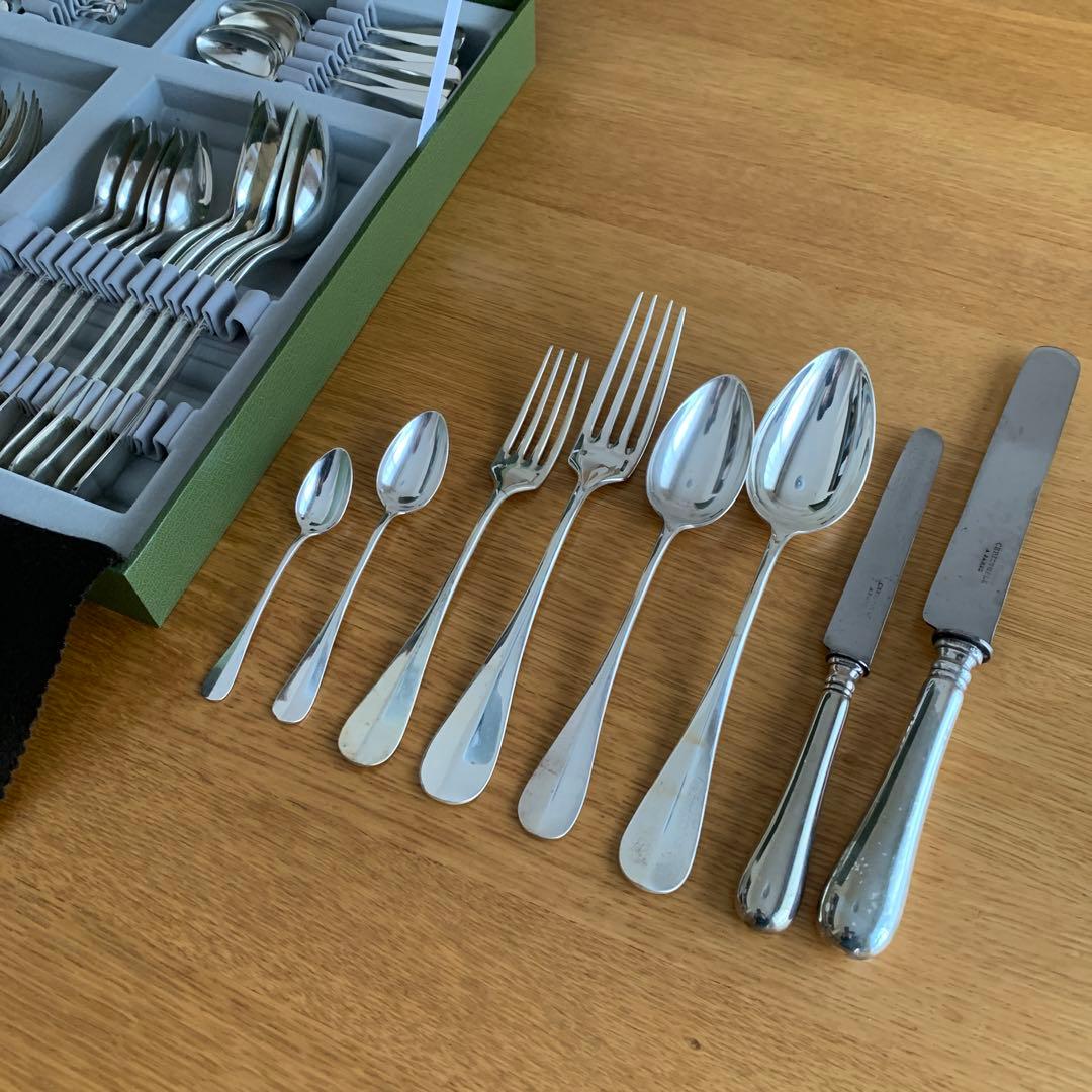 クリストフル フィデリオ カトラリーセット 96点 - メルカリ
