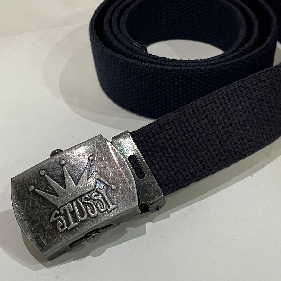 STUSSY】90s old stussy クラウン ベルト ガチャベルト - メルカリ