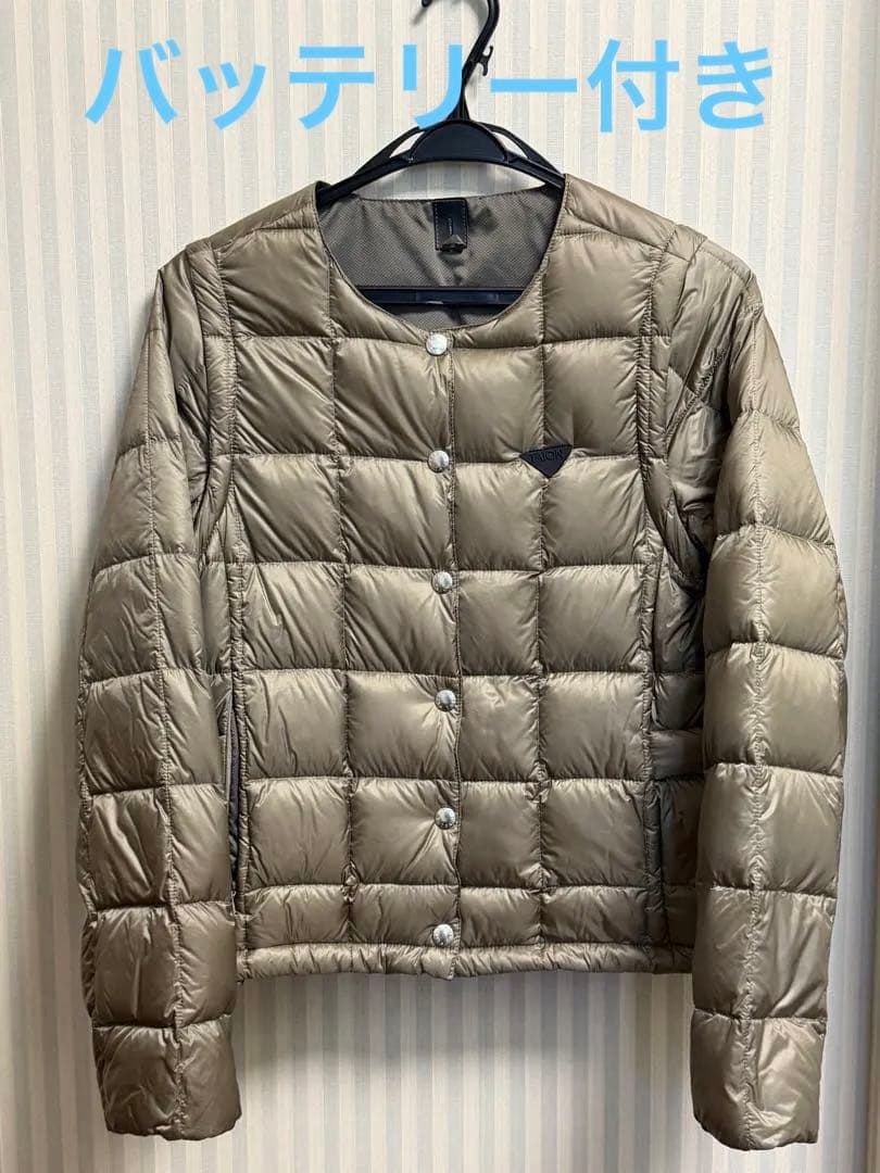 TAION EXTRA カーキダウン Sサイズ　動作確認済み　バッテリー付き MEN – TAION EXTRA 公式ブランドサイト