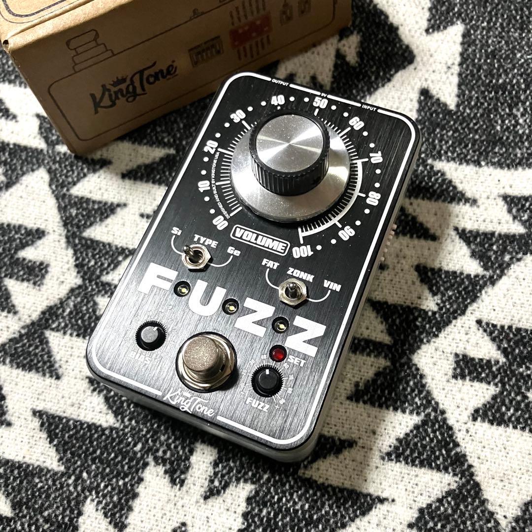 King Tone mini FUZZ V2 ファズ 高級ペダル エフェクター