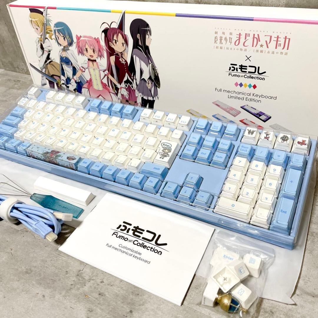 ふもコレ 魔法少女まどか☆マギカ ゲーミングキーボード 美樹さやか