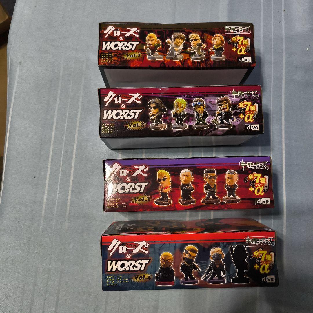 クローズ WORST フィギュアセット vol.1-4