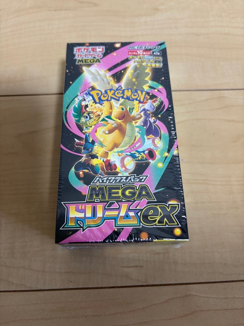 ポケモンカードゲーム MEGAドリームex 1BOX シュリンク付