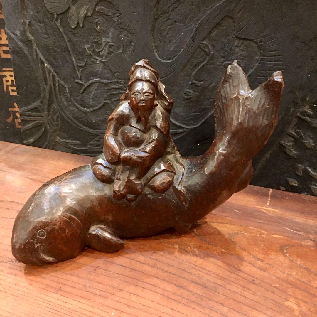 骨董 木彫り像 鯉 仙人 2026年最新】Yahoo!オークション -鯉仙人の中古品・新品・未使用品一覧