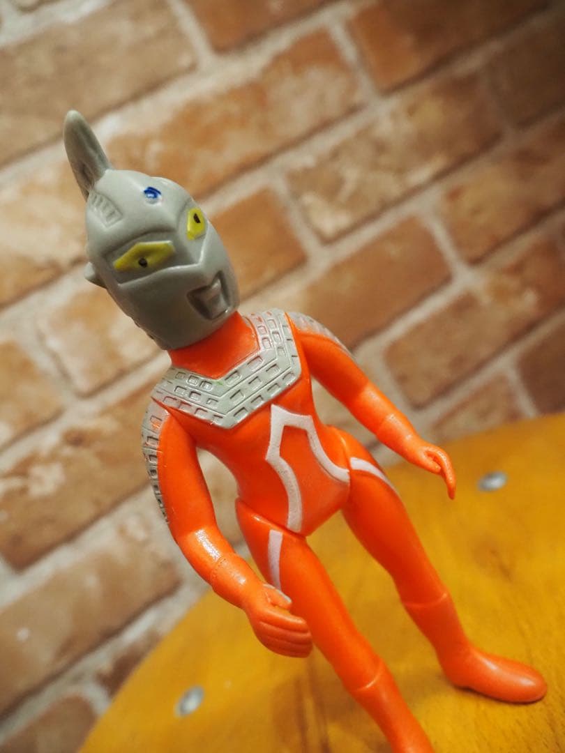 レア 美品 ウルトラセブン ソフビ ブルマァク 当時物 ミドルサイズ