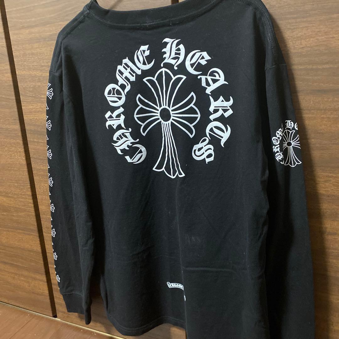 CHROME HEARTS ブラック長袖シャツ - メルカリ