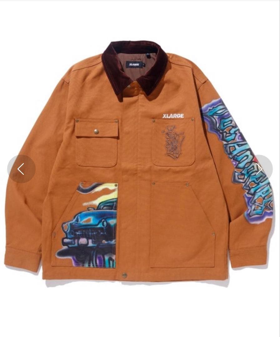 XLARGE × SHIRT KING WORK JACKET