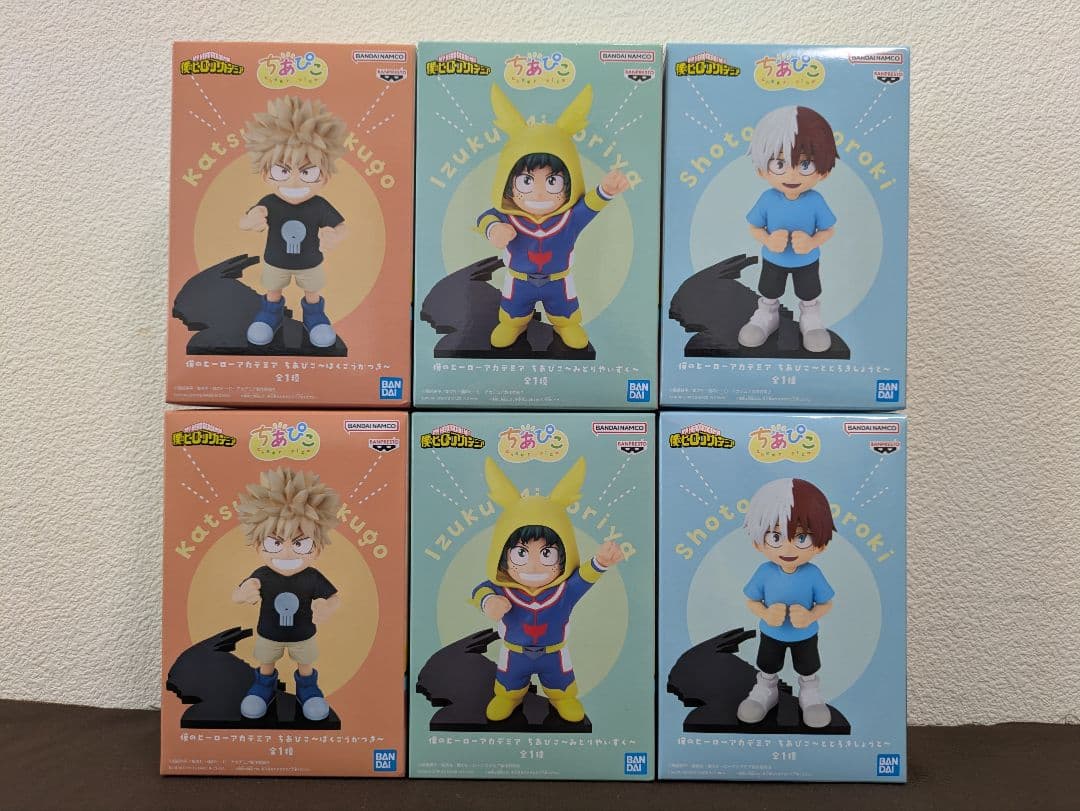 僕のヒーローアカデミア ちあぴこ フィギュア6点セット