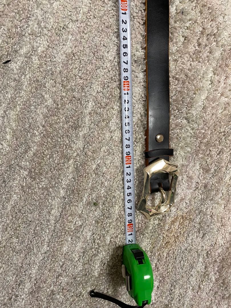 d*7様 レザーベルト バックル silver925 - メルカリ