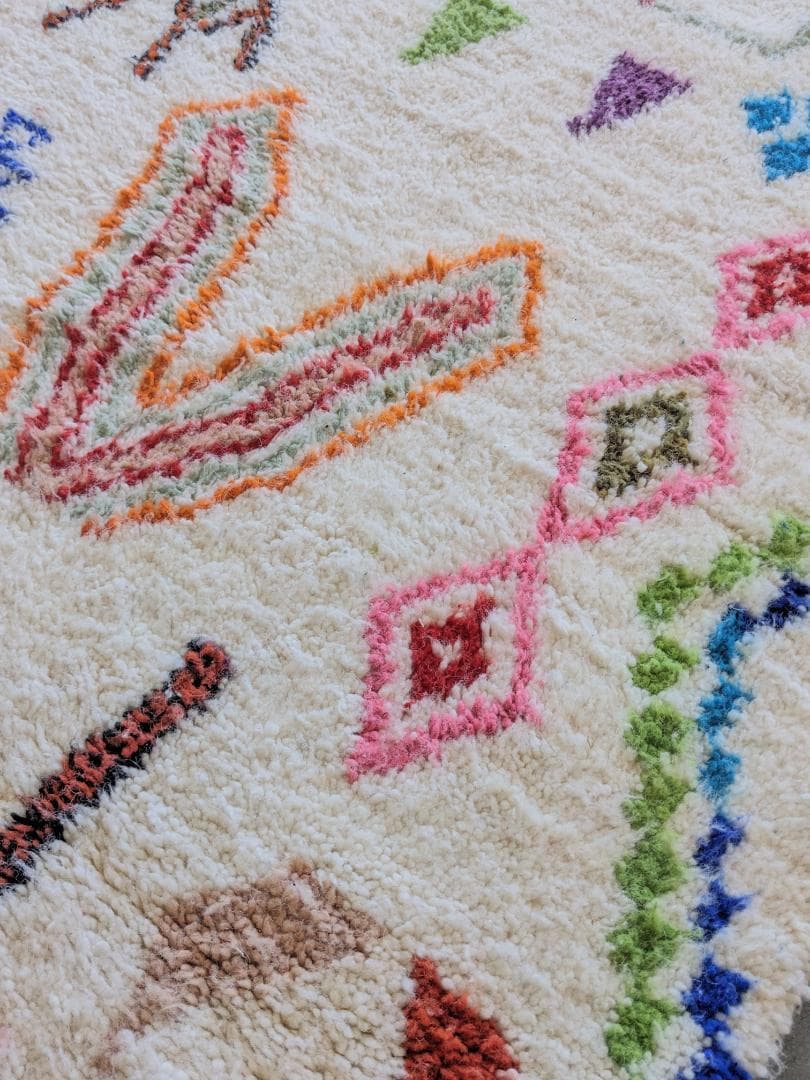 限定セール】新品-モロッコラグ アジラルラグ-No6 104×161 - メルカリ