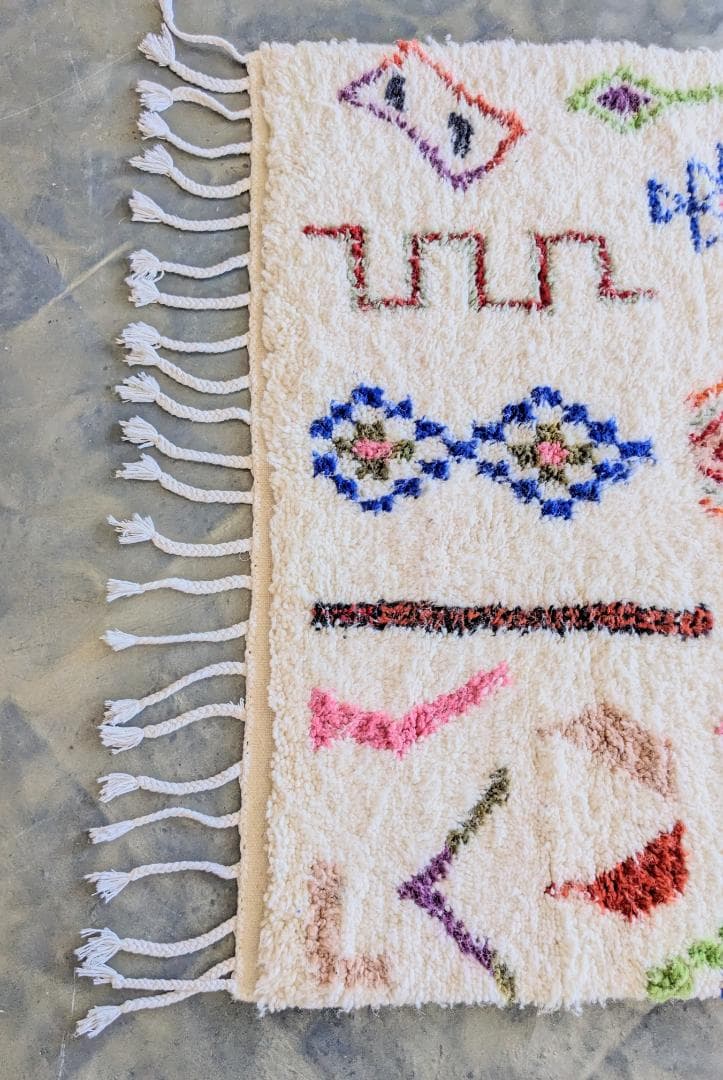 限定セール】新品-モロッコラグ アジラルラグ-No6 104×161 - メルカリ