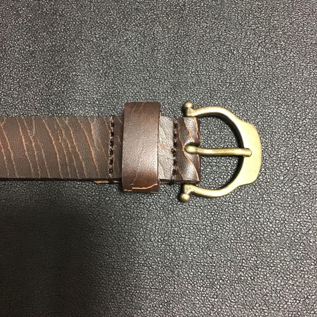 サンローランパリ　HORSESHOE BUCKLE BELT