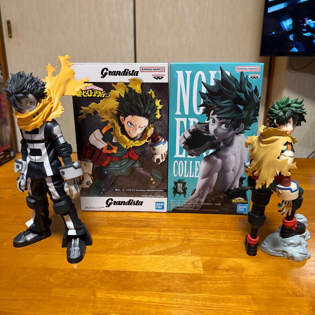 僕のヒーローアカデミア 緑谷出久 プライズ フィギュア 4体セット