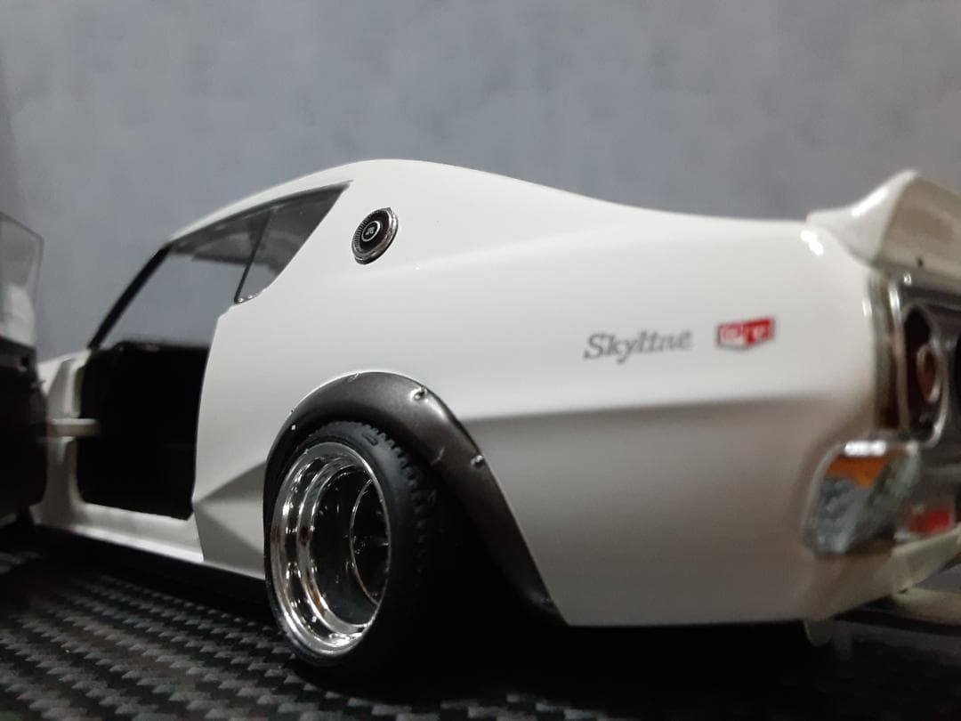 Hachette 1/24 日産 ケンメリGT-R カスタム改 ワタナベガンメタ