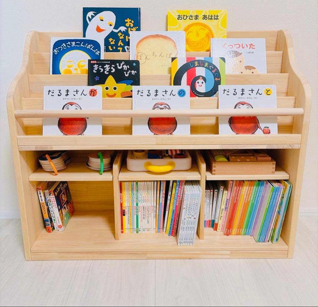 jpjp様　絵本棚　　サイドウェーブ
