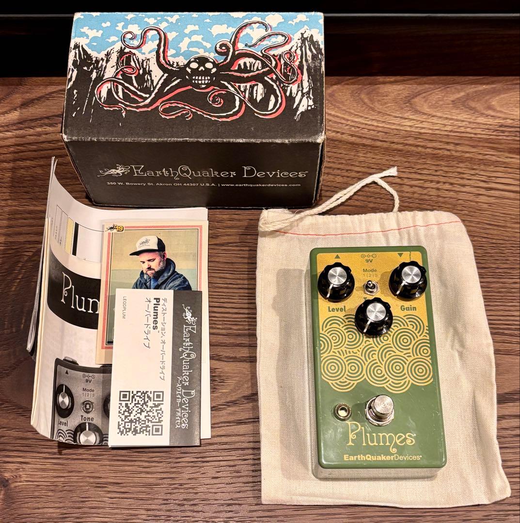 め*め様 【超メルカリ市限定】 EarthQuaker Devices Plum ROCK HALL X EARTHQUAKER DEVICES - PLUMES SMALL SIGNAL SHREDDER